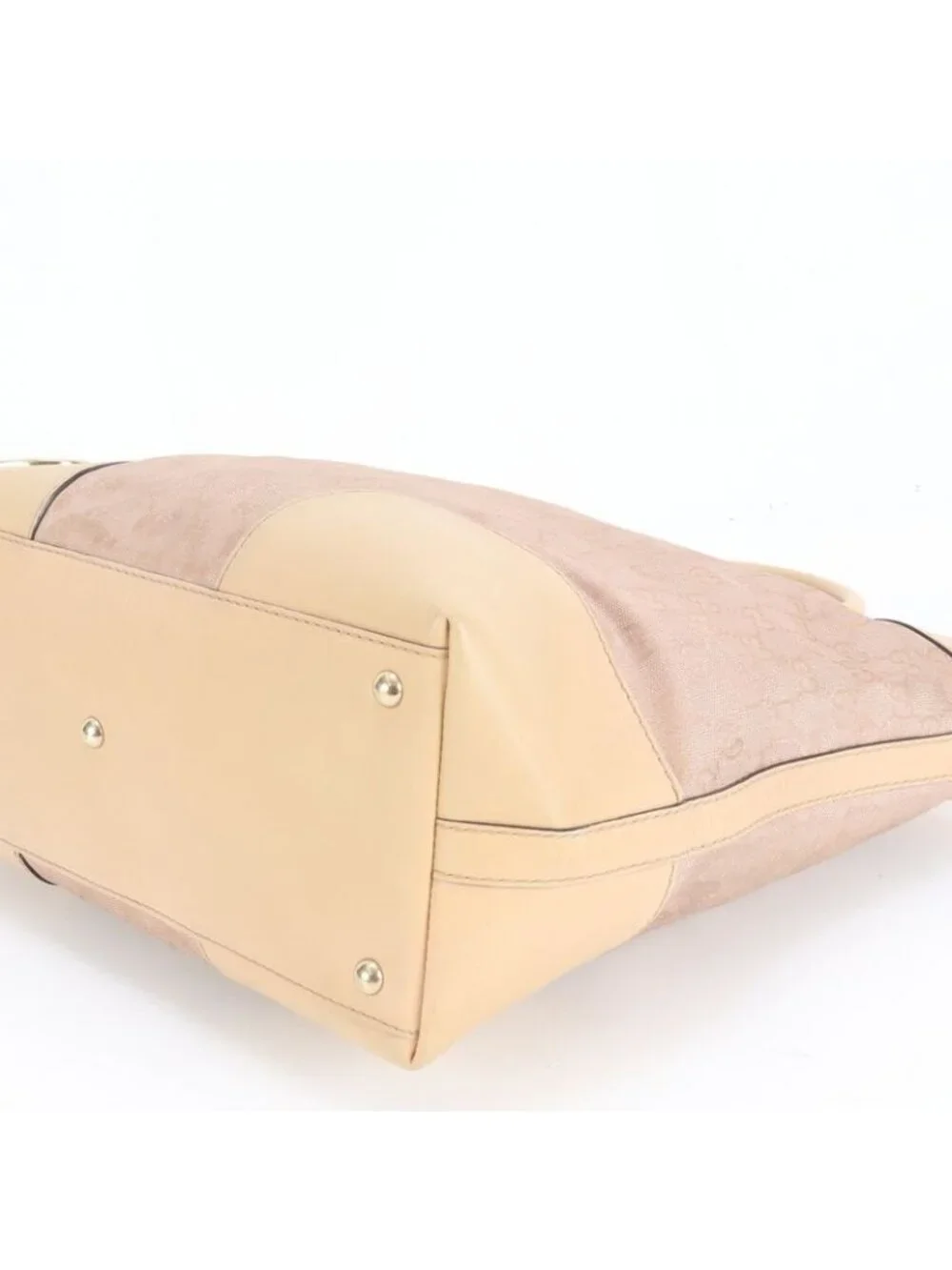 Gucci GG Canvas Brea Leather Tote Shoulder Pink - Picture 6 of 9